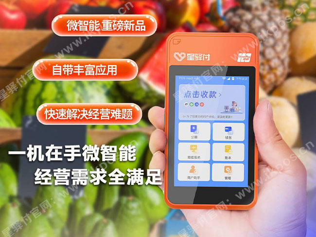 星驿付微智能POS机